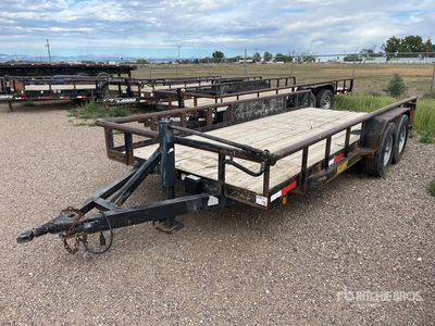 2018 Kearney 18 ft T/A Equipment Trailer
