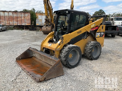 2019 Cat 272D2 XHP Two-Speed High Flow Chargeuse à direction à glissement