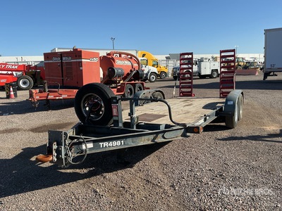 2007 Zieman 16 ft T/A Remolque Portamaquinaria