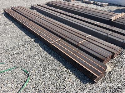 Quantity of (3) Bundles of 3 x 3 x 3/16 Angle Iron (Unused)