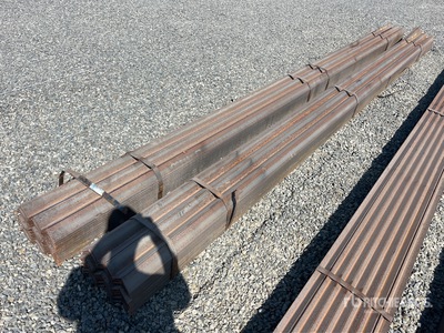 Quantity of (2) Bundles of 3 x 3 x 3/16 Angle Iron (Unused)