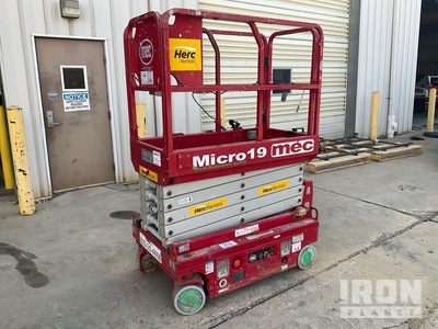 2019 MEC Micro19 Electric Scissor Lift (Inoperable)