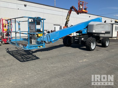 2015 Genie S-60X 4WD Diesel Telescopic Boom Lift