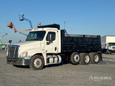 2017 Freightliner Cascadia 125 8x4 Tri/A Dump Truck
