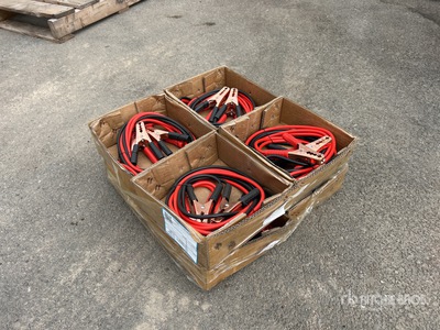 Quantity of (8) Booster Cables (Unused)