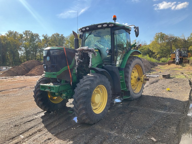 2013 John Deere 6120R 4WD Utility Tractor (Inoperable) 2013 John Deere 6120R 4WD Utility Tractor (Inoperable)