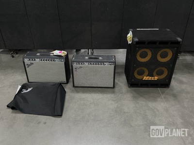 (2) Amplifiers, (1) Speaker & (1) Loudspeaker