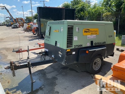 2019 Sullair 375HAF 375 cfm Mobile Compresseur à air