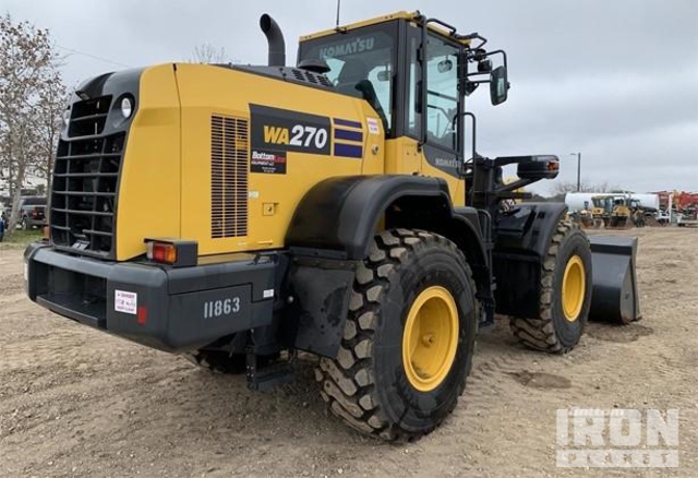 CARGADOR FRONTAL 2023 KOMATSU WA2708