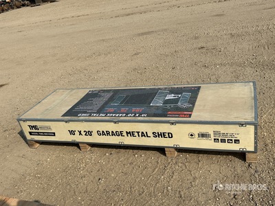 TMG MS1020A 10 ft x 20 ft Metal 倉庫 (Unused)
