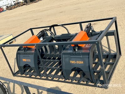 TMG SG84 84 in Skeleton スキッドステア用グラップル (Unused)