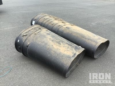 Quantity of (9) Bulk Trash Chute Trash chute