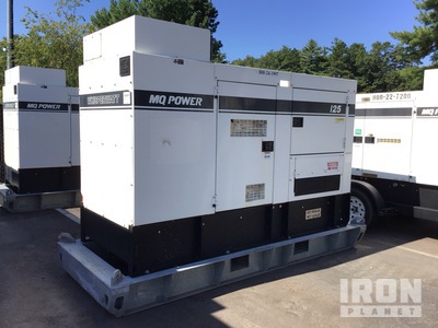 2018 Multiquip DCA-125SSIU4F 100 kW Skid-Mounted Stand-By 発電機セット (250-749 kw/310-950 kva)