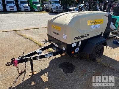 2019 Doosan C185WDO-T4F 185 cfm Mobile Air Compressor