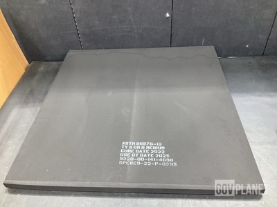 (34) Associated Spot Welders ASTM-D6576-13 Cellular Rubber Sheets