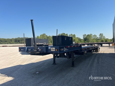 2012 Landoll 46 ft S/A Sliding Axle Trailer