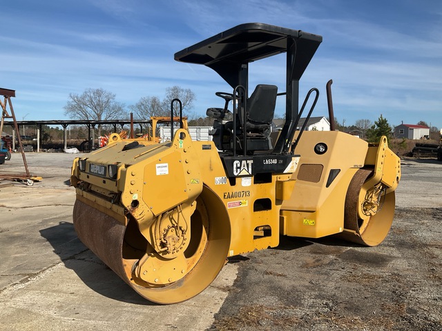 2009 Cat CB-534D XW Double Drum Roller