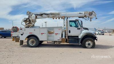 2020 International HV507 w/ Altec DC47 Digger Boom Truck