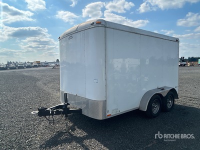 2014 Blazer BL 712TA2 12 ft T/A Enclosed Trailer