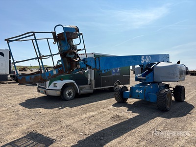 2008 Genie S-60 4WD Diesel Plataforma Elevadora Telescópica (Inoperable)