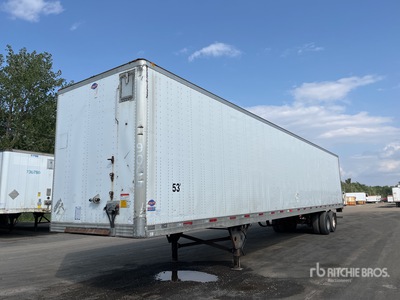 2015 Utility 4000D-X 53 ft x 102 in T/A Van Trailer