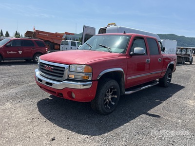 2007 GMC Sierra 1500 4x4 Crew Cab Pickup (Inoperable)