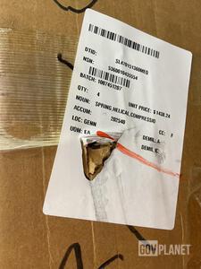 (4) Jered 12388000-33 Compression Helical Springs