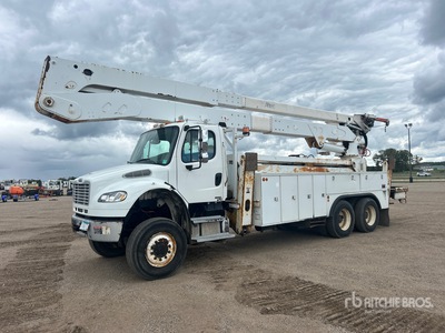 2009 Altec A77-TE93 92 ft on 2009 Freightliner M2 106 6x6 Camion de cubo