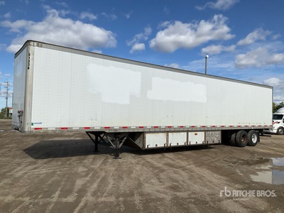 2013 Vanguard VIP4000 53 ft x 102 in T/A Van Trailer