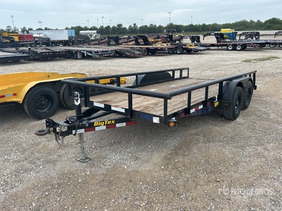 2021 Big Tex 10PI-16BK 16 ft T/A Utility Trailer