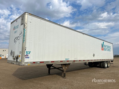 2013 Utility 4000D-X 53 ft x 102 in T/A Remolque de furgoneta