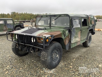 2002 AM General M1097A2 HMMWV 4 Door Soft Top w/Truck Body