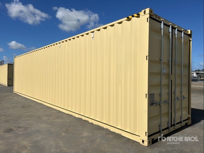 2025 40 ft High Cube Multi-Door Storage Container (Unused)