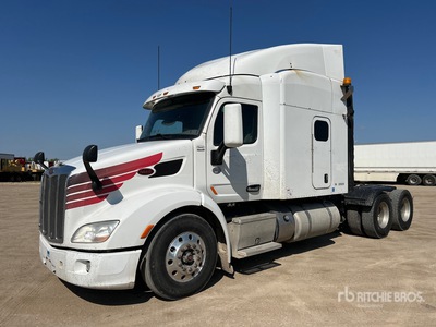 2016 Peterbilt 579 6x4 3- Achs Sattelzugmaschine mit Schlafkabine