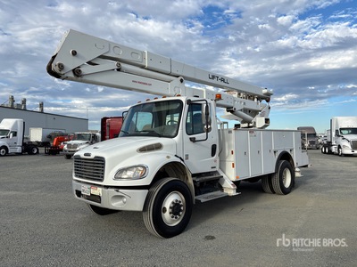 Lift-All L0M15-55-2MS 55 ft on 2007 Freightliner M2 106 4x4 Bucket Truck