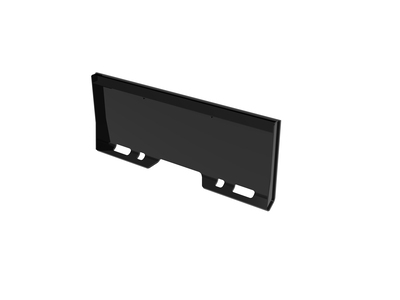 Quantity of (4) 2025 QMP2-16-12T Skid Steer Attachment Mounting Plate (Unused)