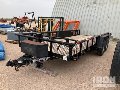 2019 Texas Bragg 18 ft T/A Utility Trailer