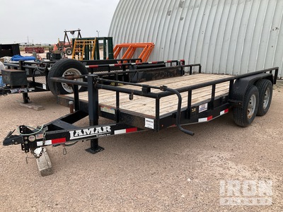 2017 Lamar 16 ft T/A Utility Trailer