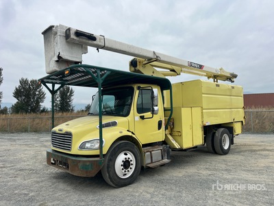 2013 Terex Hi Ranger XT60 60 ft on 2014 Freightliner M2 106 4x2 Forestry Bucket Truck