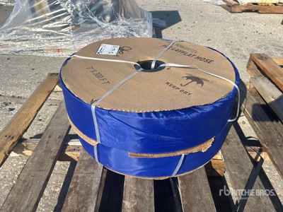 Quantity of (2) 2024 Powertek 3"-300FT 3 in Lay Flat Water Hose (Unused)