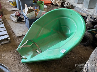 Quantity of (2) 8 in Auger Poly Hopper