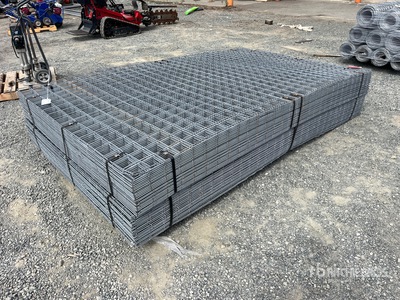 Quantity of (100) 10 ft x 6 ft Galvanized Livestock Panel (Unused)