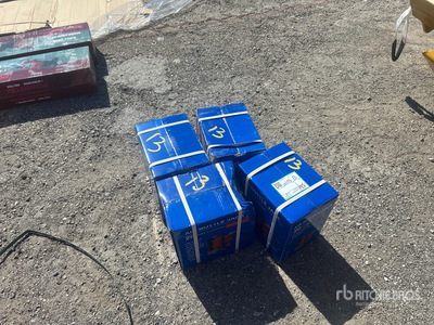 2024 Powertek 20T lifter Qty(4) 20 Ton Air Bottle Jack (Unused)