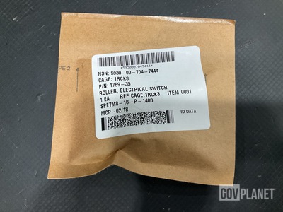(70) Advanced Electro Dynamics 1769-35 Electrical Switch Rollers