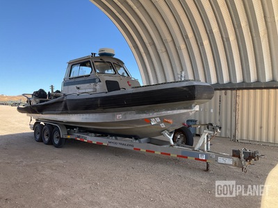 Zodiac Hurricane Patrol Boat w/Trailer