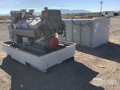 Waukesha L1616DN Turbo Diesel Engine w/Container
