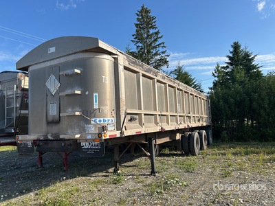 1997 Cobra 36 Ft Tri/A End Dump Trailer