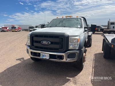 2016 Ford F-550 4x2 Flatbed Truck (Inoperable)