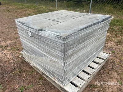 Quantity of Walkway Paving Stones (Unused)