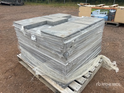 Quantity of Walkway Paving Stones (Unused)
